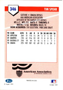 1991 Line Drive AAA Tim Spehr