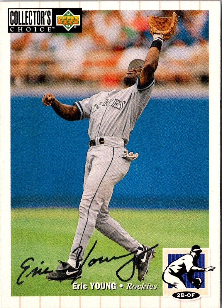 1994 Collector's Choice Silver Signature Eric Young