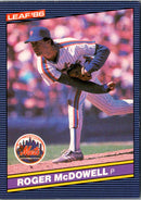 1986 Leaf Roger McDowell