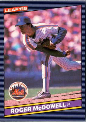 1986 Leaf Roger McDowell #248 Rookie