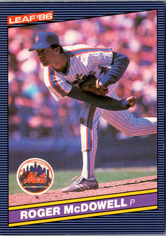 1986 Leaf Roger McDowell #248 Rookie