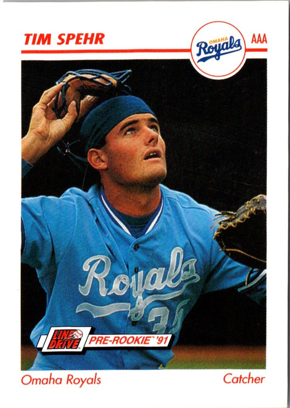 1991 Line Drive AAA Tim Spehr #346