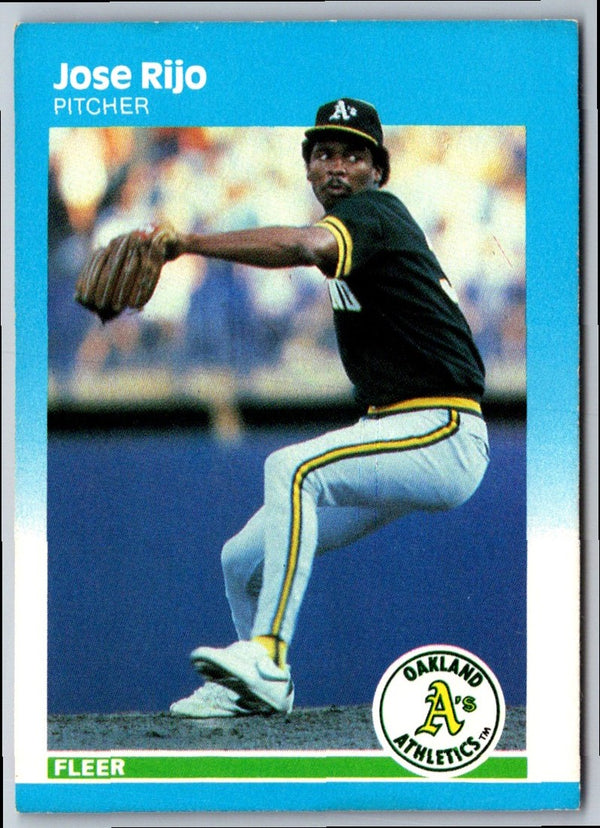 1987 Fleer Jose Rijo #404