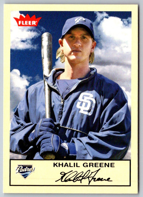 2005 Fleer Tradition Khalil Greene #129