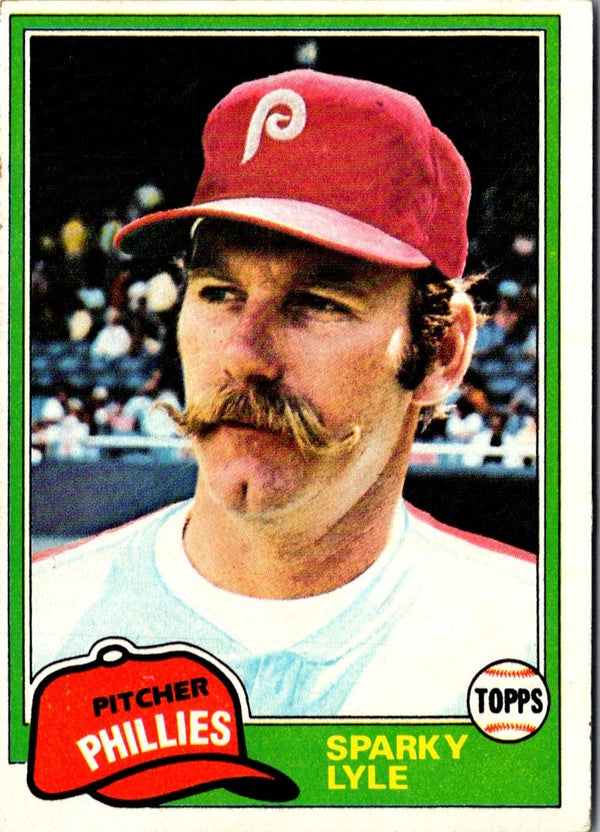 1981 Topps Sparky Lyle #719