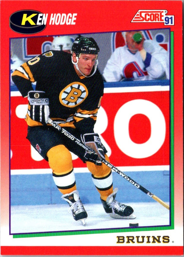 1991 Score Canadian English Ken Hodge #113