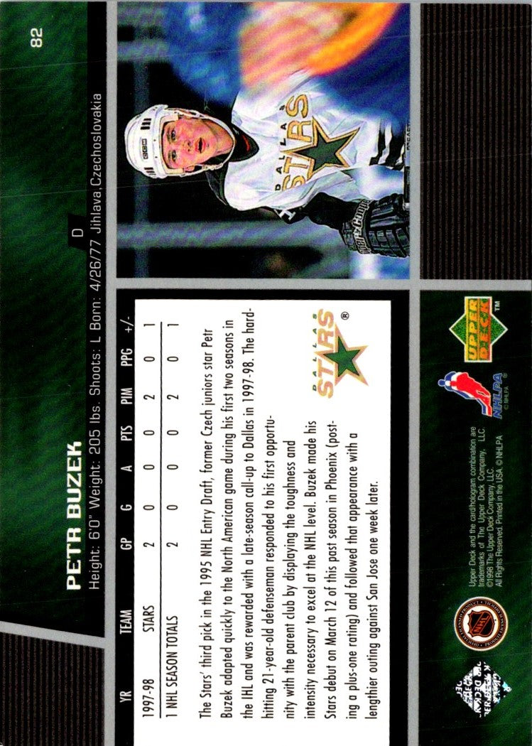 1998 Upper Deck Petr Buzek