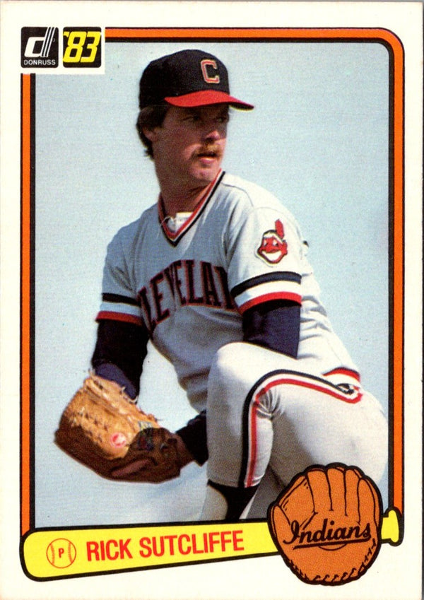 1983 Donruss Rick Sutcliffe #72