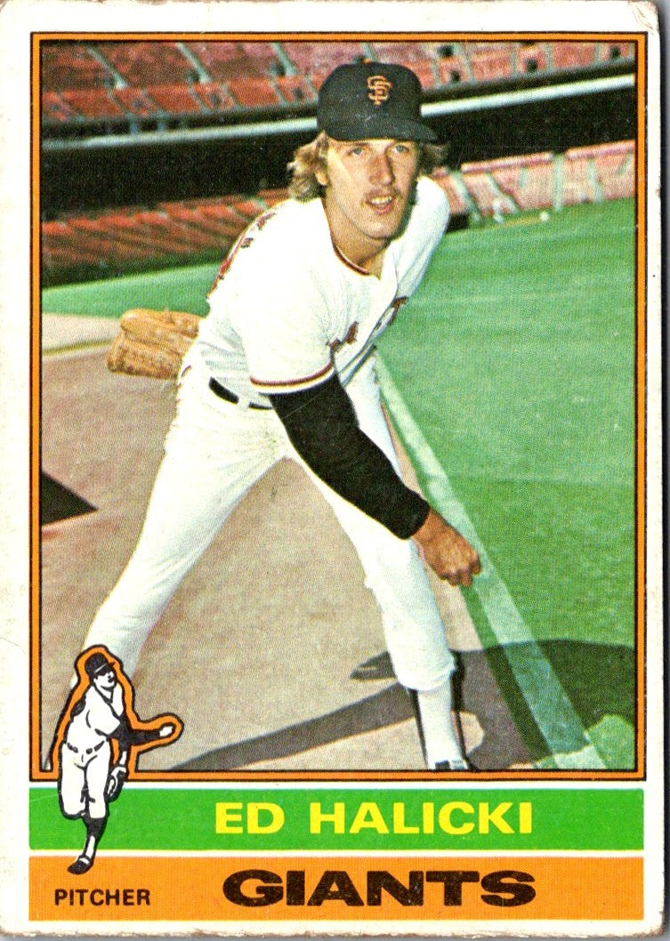 1976 Topps Ed Halicki