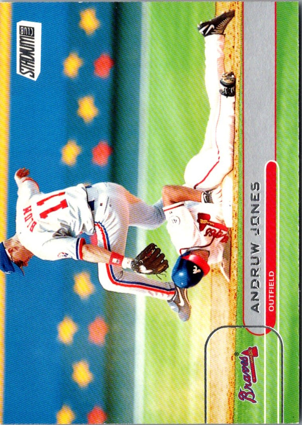 2002 Stadium Club Andruw Jones #50