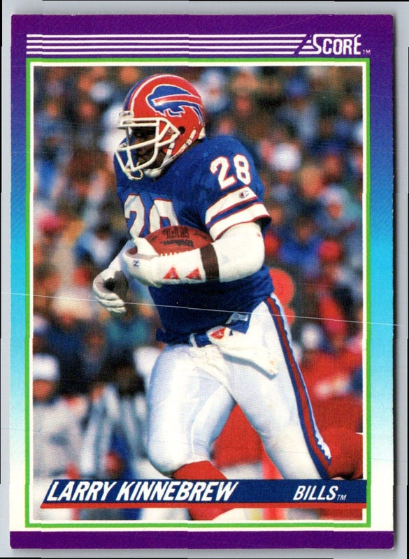1990 Score Larry Kinnebrew #128