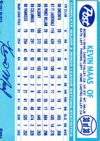 1991 Post Cereal Kevin Maas #30