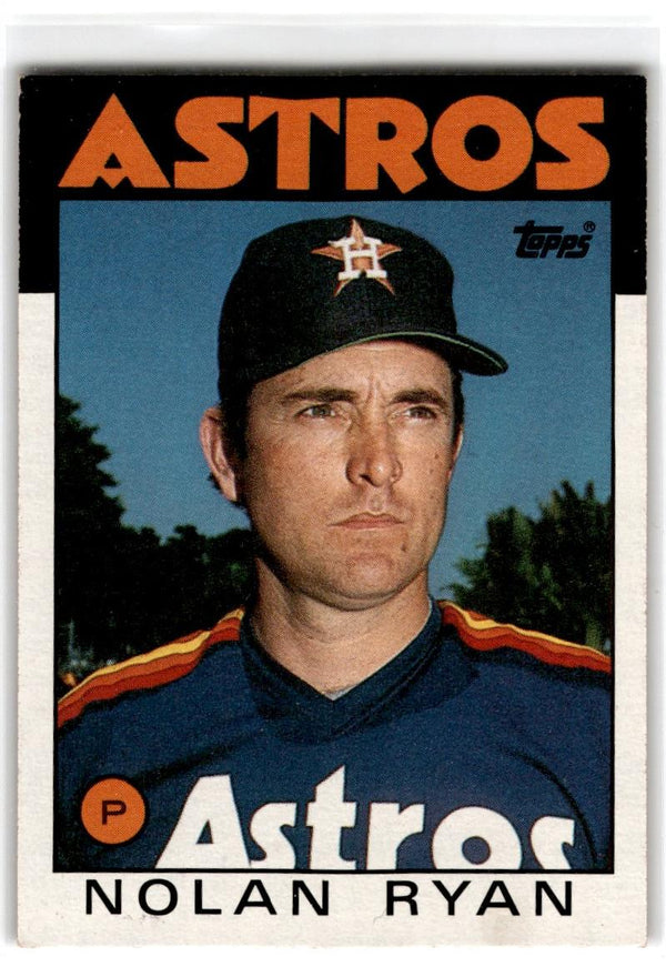 1986 Topps Nolan Ryan #100