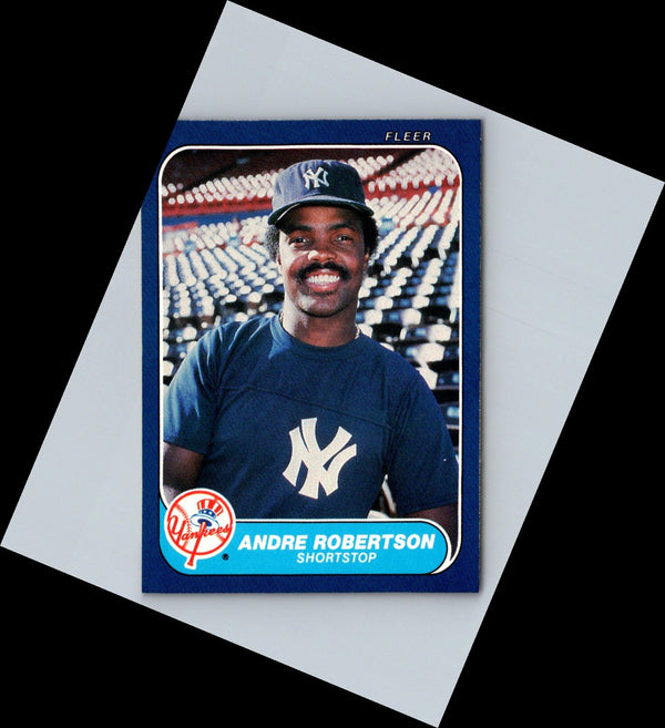 1986 Fleer Andre Robertson #117