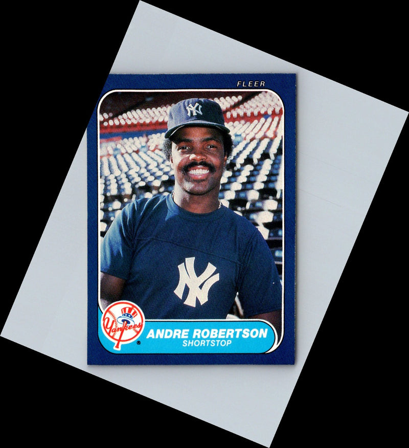 1986 Fleer Andre Robertson