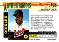 1993 Bowman Arthur Rhodes #169