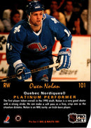 1991 Pro Set Platinum Owen Nolan