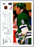 1990 Upper Deck Adam Burt #324 Rookie