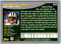 2001 Topps Laveranues Coles #242