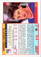 1991 Score Darren Turcotte #196