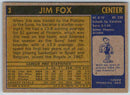 1972 Topps Jim Fox