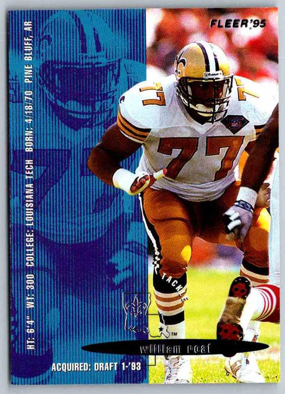1995 Fleer William Roaf #269