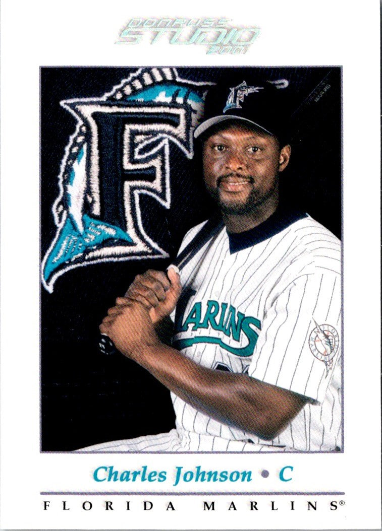 2001 Donruss Studio Charles Johnson