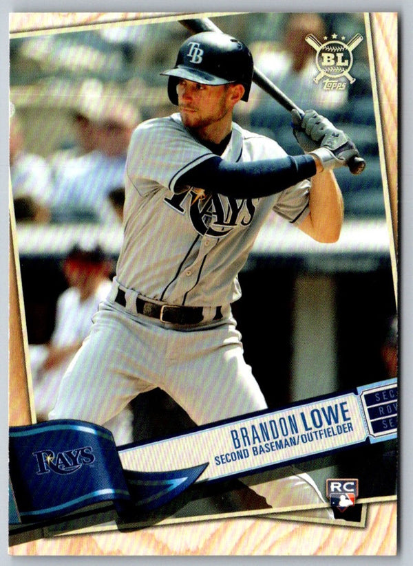 2019 Topps Big League Brandon Lowe #328 Rookie