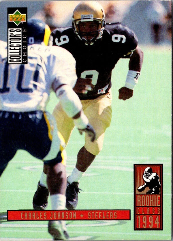 1994 Collector's Choice Charles Johnson #24 Rookie