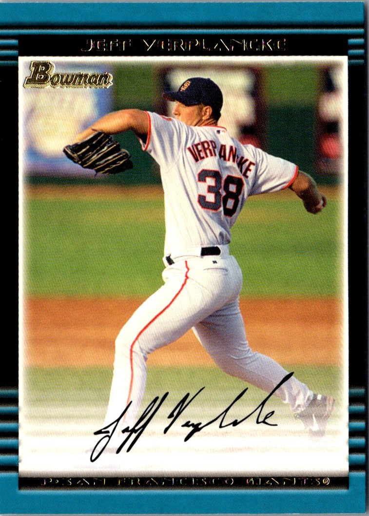 2002 Bowman Jeff Verplancke