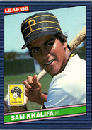 1986 Leaf Sam Khalifa