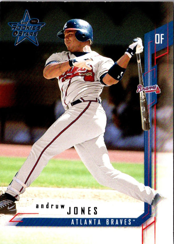 2001 Leaf Rookies & Stars Andruw Jones #83