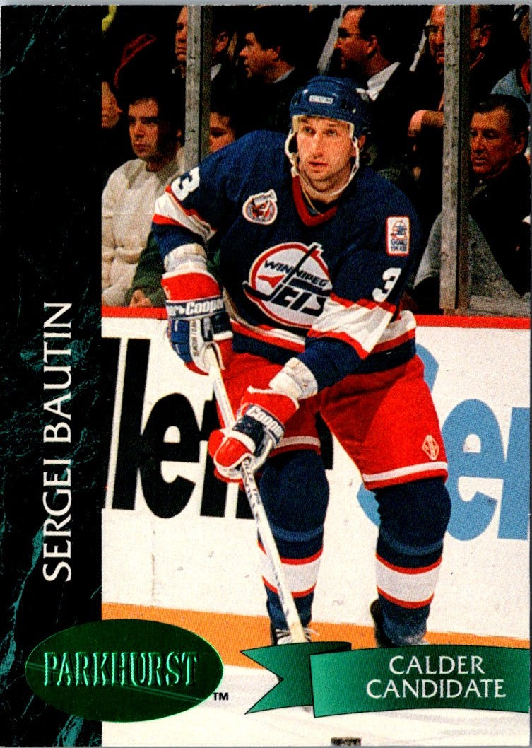 1992 Parkhurst Emerald Ice Sergei Bautin