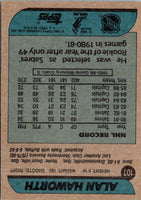 1986 Topps Alan Haworth #107