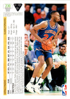 1991 Upper Deck Gerald Paddio #230 Rookie