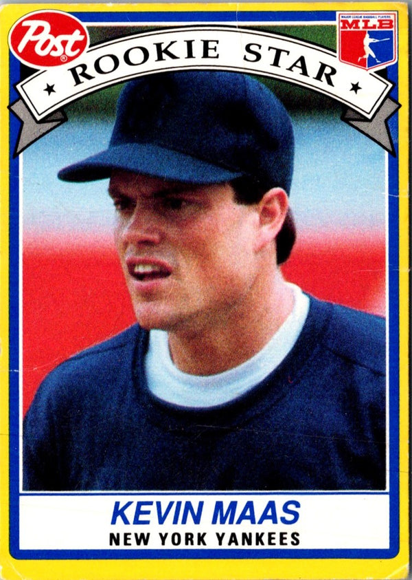1991 Post Cereal Kevin Maas #30