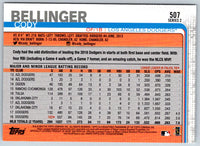 2019 Topps 150th Anniversary Cody Bellinger #507