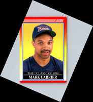 1990 Score Mark Carrier #614