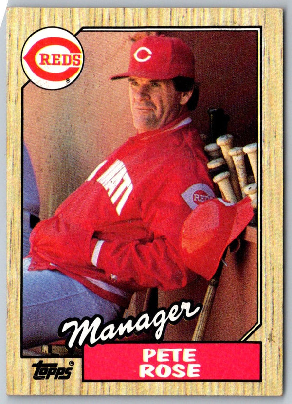 1987 Topps Pete Rose #393