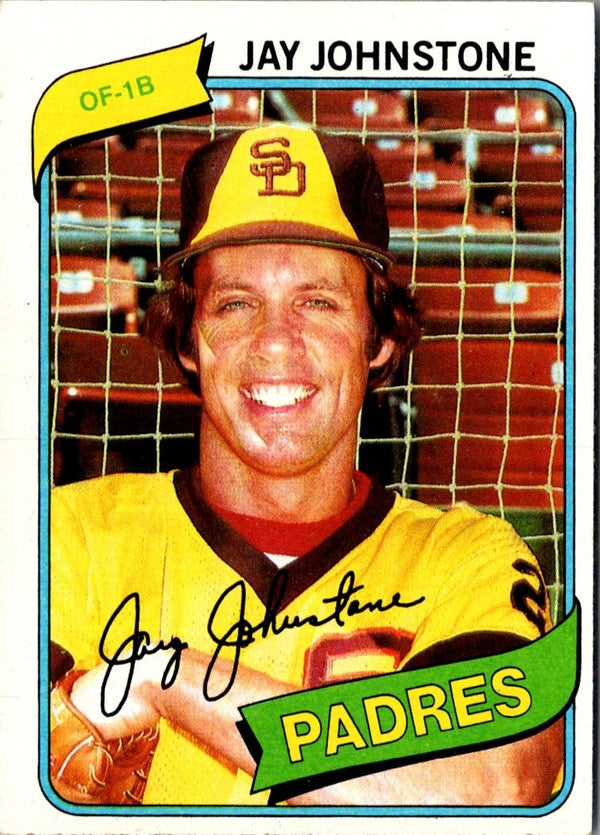 1980 Topps Jay Johnstone #31