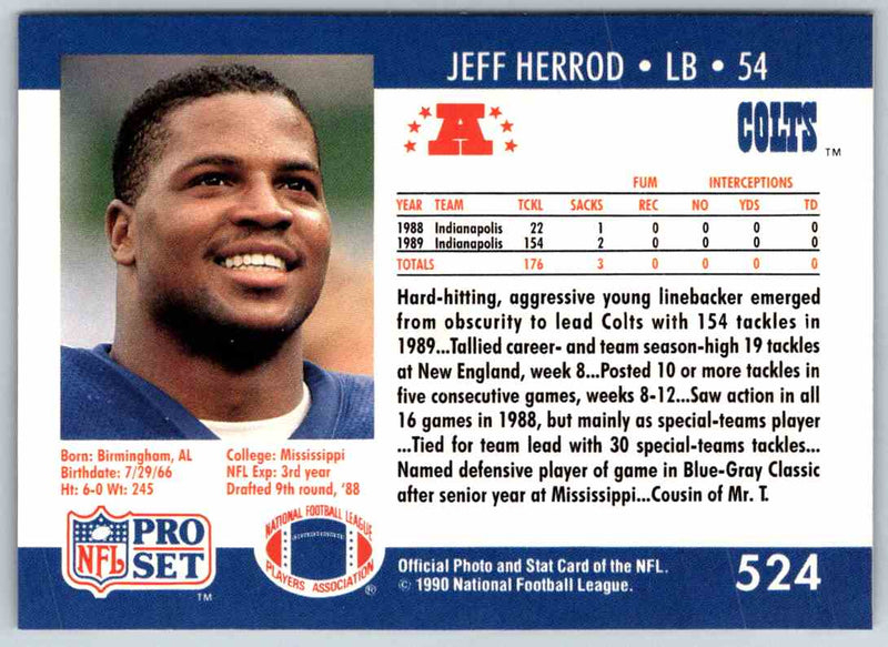 1990 Proset Jeff Herrod