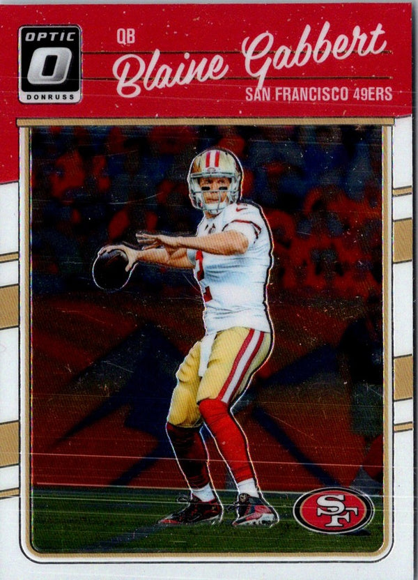 2016 Donruss Optic Blaine Gabbert #86