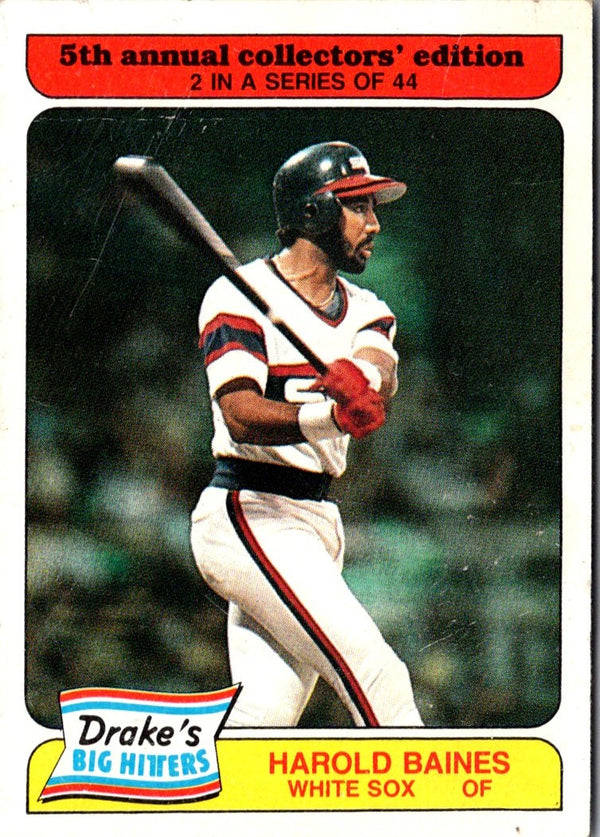 1985 Drake's Big Hitters Harold Baines #2