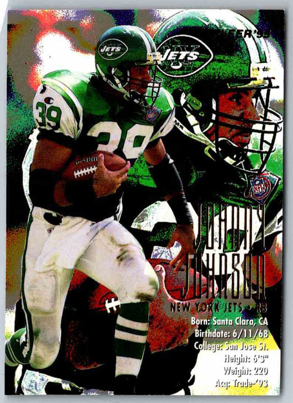 1995 Fleer Johnny Johnson #292