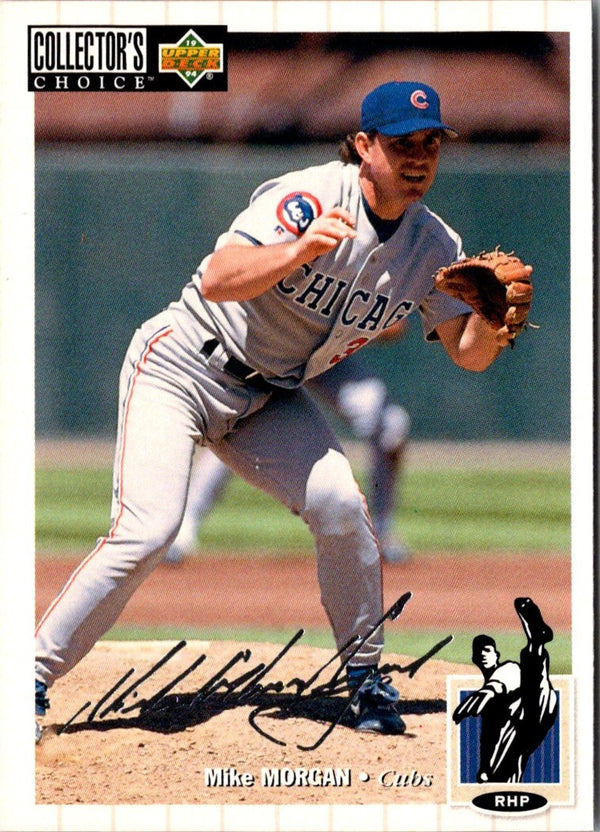 1994 Collector's Choice Mike Morgan #212 Silver Signature