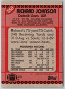 1990 Topps Richard Johnson