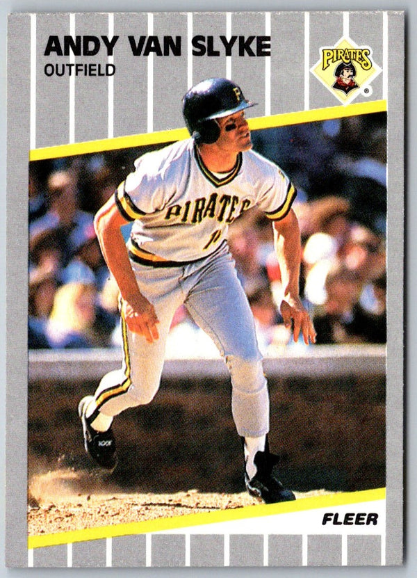 1989 Fleer Andy Van Slyke #222