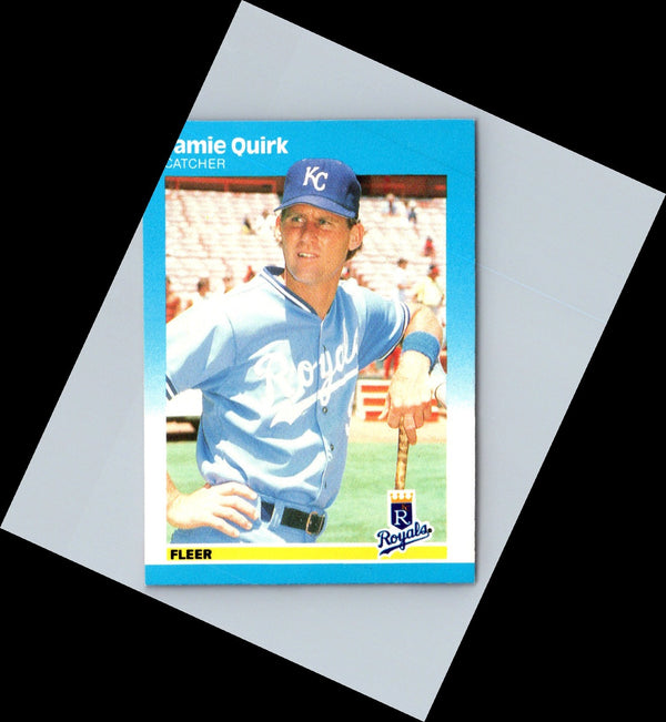 1987 Fleer Jamie Quirk #377