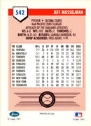 1991 Line Drive AAA Jeff Musselman