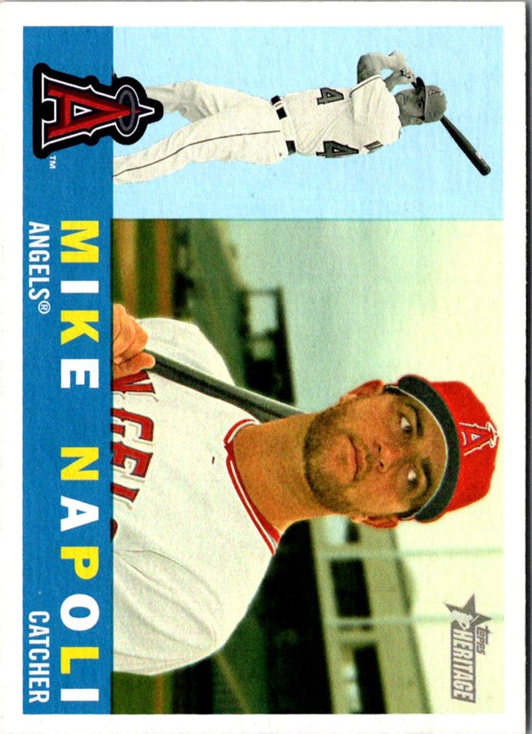 2009 Topps Heritage Mike Napoli #21